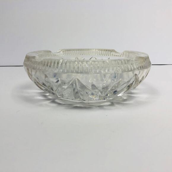 Vintage Heavy Vintage German Lead Crystal Ashtray Excellent Condition - Picture 4 of 6